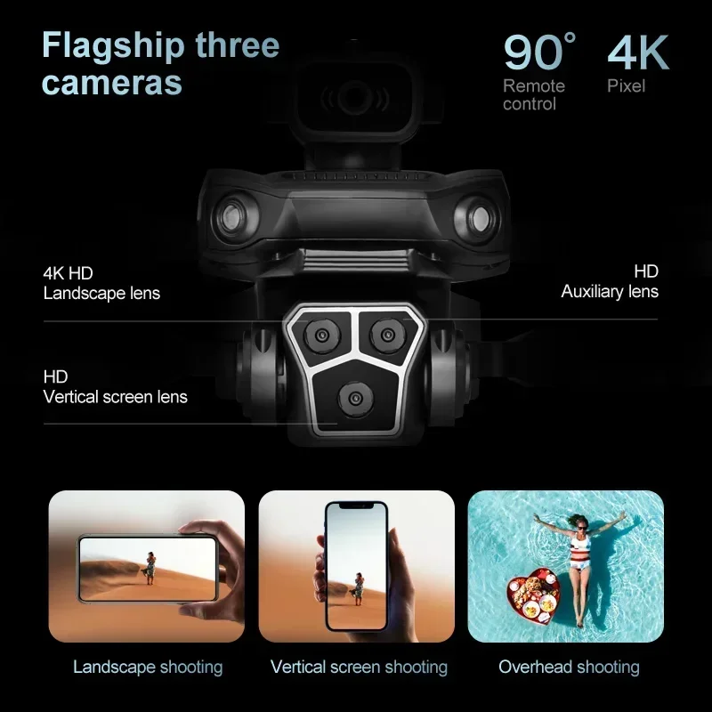 Drone M1S 8K professionnel à t - Drone Gimbal 3 Axis avis et prix