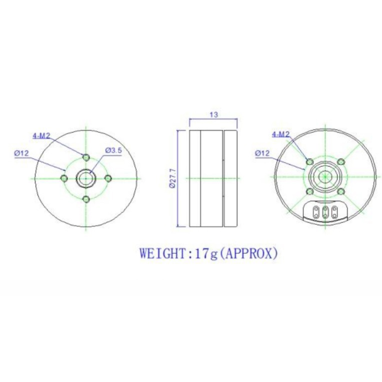 ZuruKin 2204 moteur à cardan s - Drone Gimbal For Gopro avis et prix