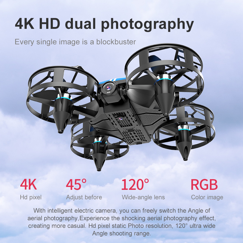 Nouveau Mini Drone 812PRO prof - Drone Gimbal Case avis et prix